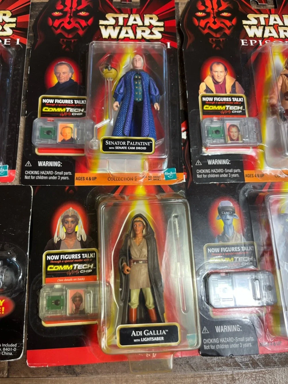 Star Wars Action Figures -‎ Black, Red, White, Green, Brown